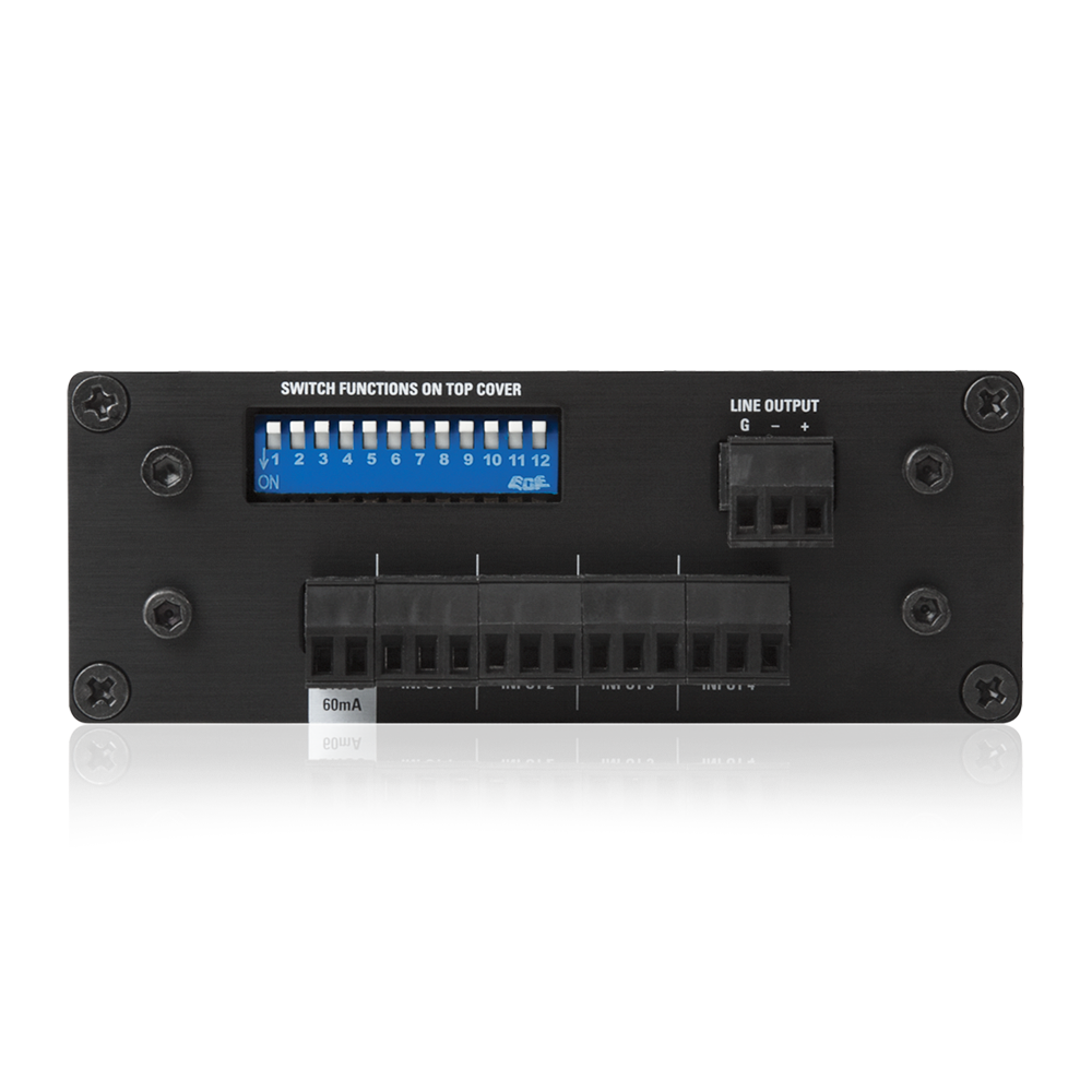 TSDMIX41 4 x 1 Mic/Line Mixer