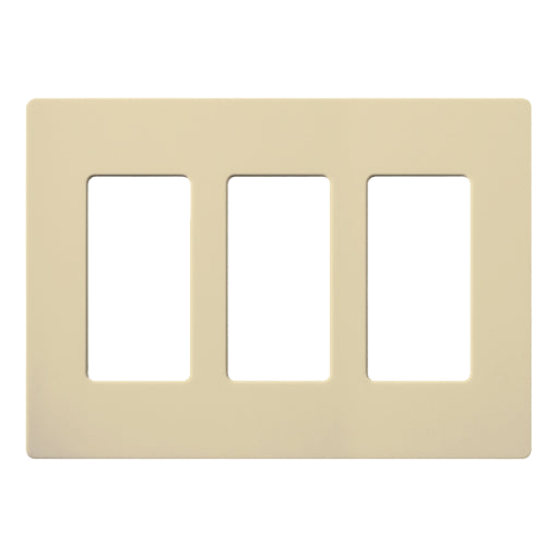 CW-3 Claro Wall Plate 3 Gang