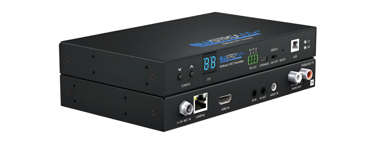 IP200UHD-TX HDMI over IP Transmitter 4k with POE & HDCP2.2