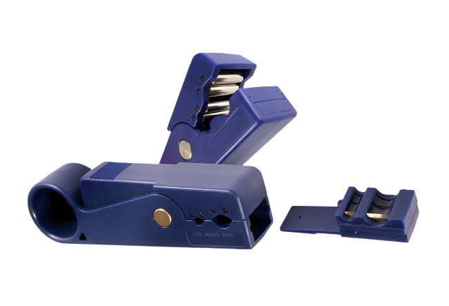 15028C ProStrip 25R Coax Stripper for RG6/59/RGB Clamshell