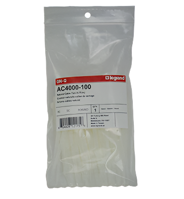 AC400 4.75" Cable Ties 100 Pack