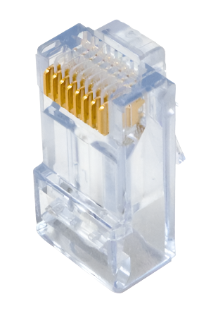 CAT6 EZ-RJ45 Connectors Pack of 25