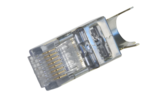 202051J ezEX44 Shielded RJ45 External Ground Connector 50/Jar