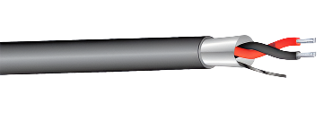 22/2 Stranded B/Shield PVC Jacket