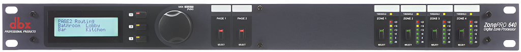 640 6x4 Digital Zone Processor
