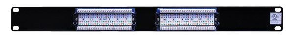 820662 Cat6 Patch Panel Type: 12 Port Rack Space: 1 Unit