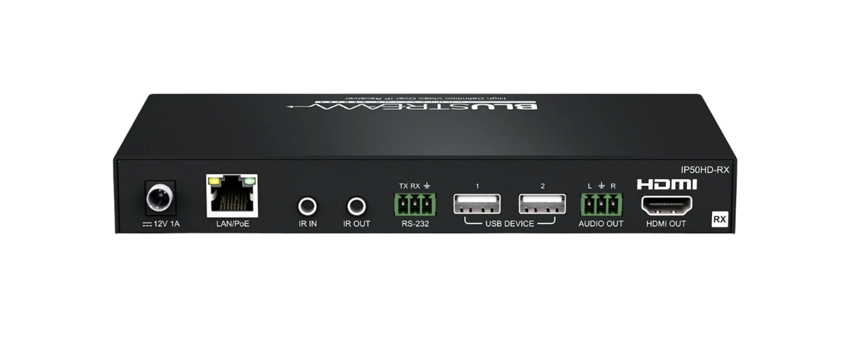 IP50HD-RX Contractor Series HD Video Receiver over 100Mbps Network