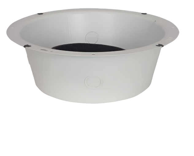 8XD4 Backbox Recessed for 8" Speaker Steel 5 Knockouts