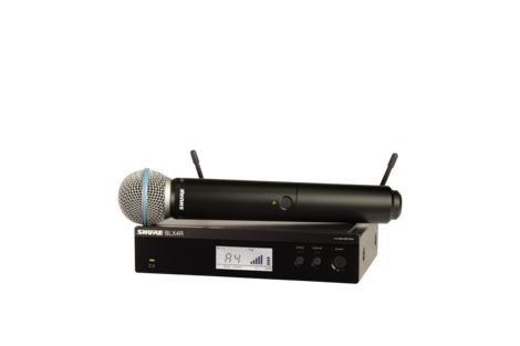 BLX24R/B58 Wireless Vocal Rack-mount Set with Beta 58A