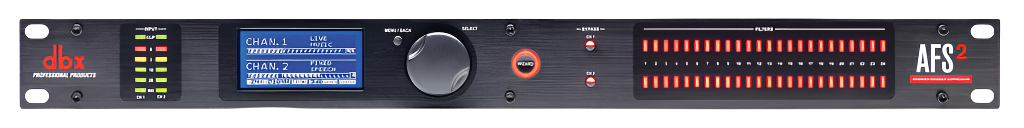 AFS2 Dual Channel Advanced Feedback Suppression