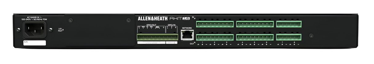 AHM-16 16x16 Audio Matrix Processor