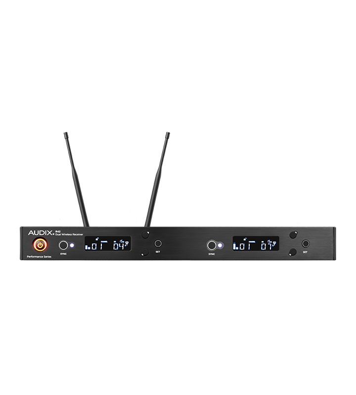 Audix R42KITA Wireless Microphone Component - R42 Two Channel Receiver