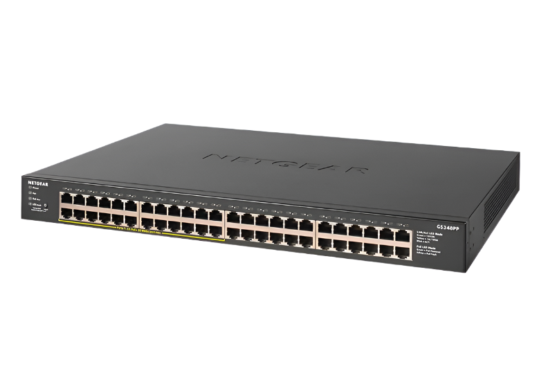 GS348PP-100NAS 48 Port Gig Eth Unmanaged 380 Poe