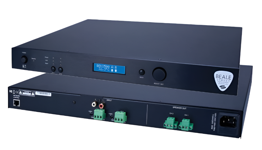 BAV2500 2x500W Amplifier 2 Channel