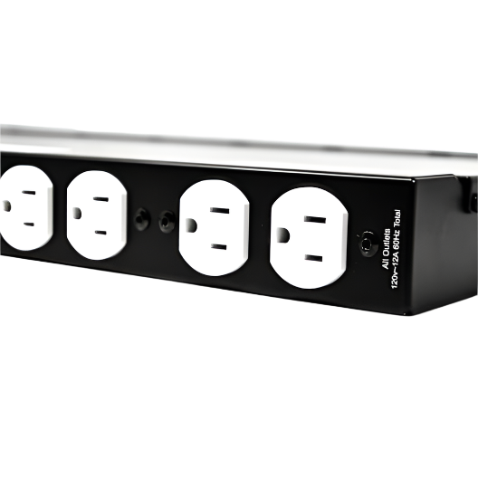 PD915R 9 Outlet 15 Amp with Basic Power Surge & Distribution Rackmount 1RU