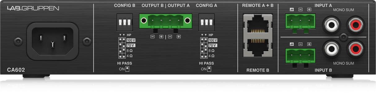 CA602 2 x 60W Commercial Amplifier
