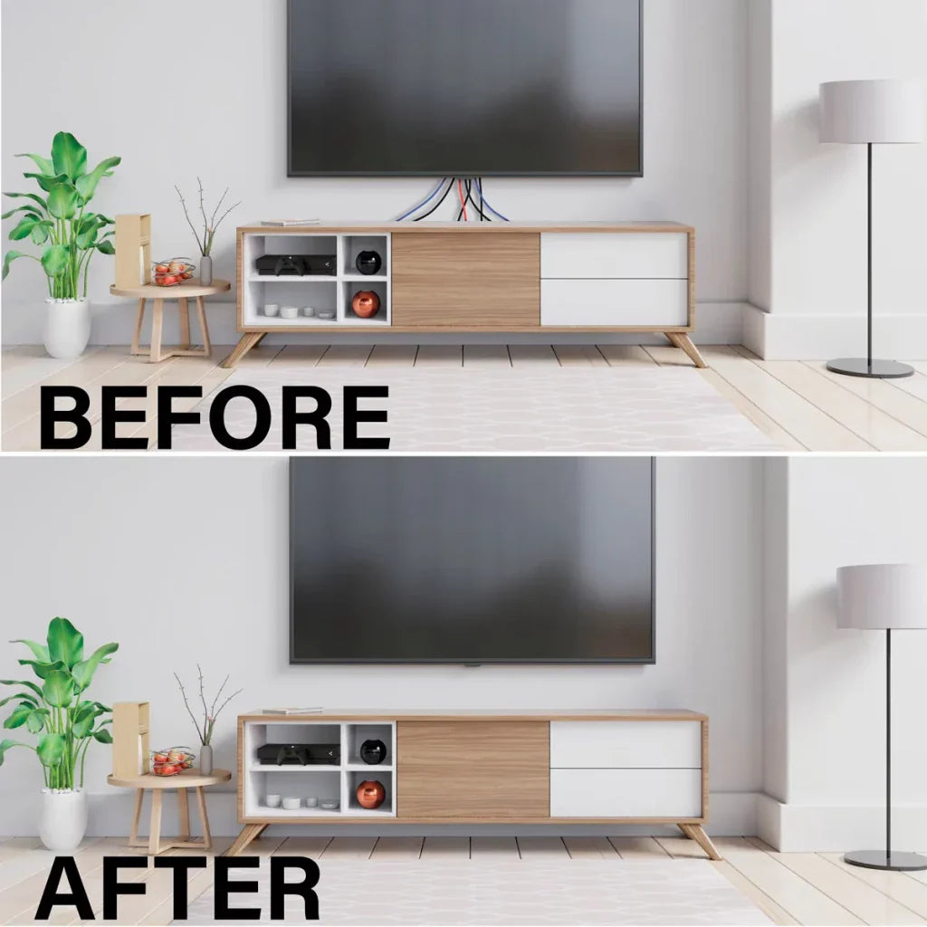 CCSIWPK 5 Piece 3.75" X 3.75" PVC Screen Kit White