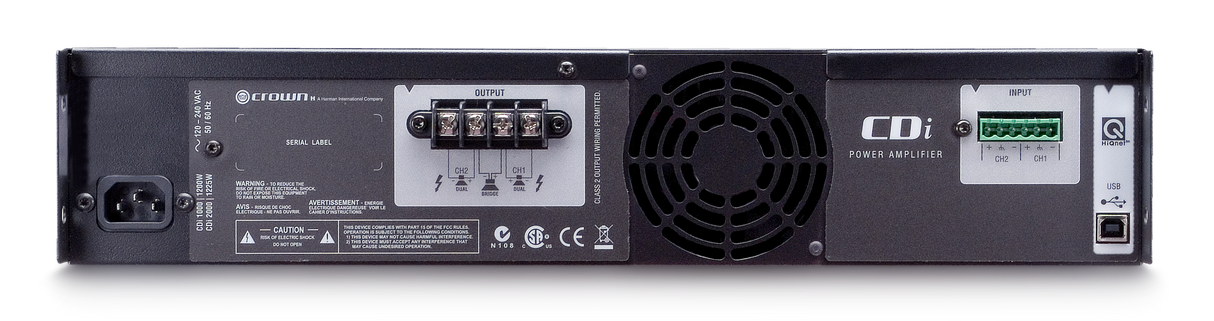 CDi1000 2 Channel 500W Power Amplifier
