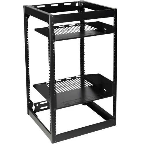 CFR1615B1 15U Stackable Skelton Rack