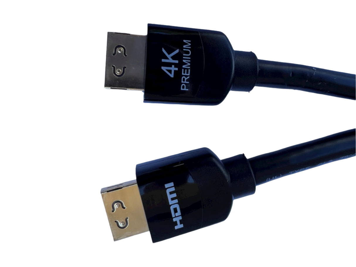 HDMI Premium Cable 4K 18Gbps HDR 1-30' Lengths