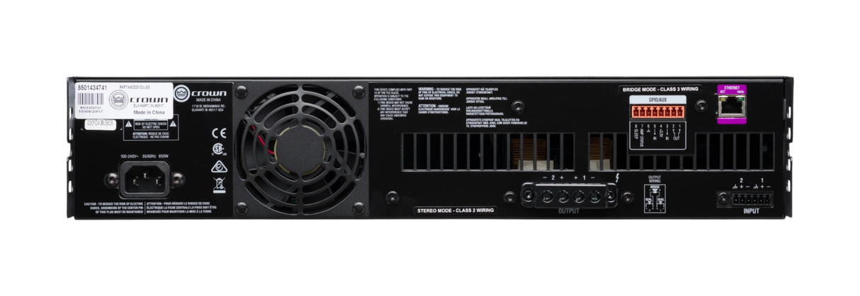 CDi2x1200 Amplifier 2-channel 1200W Per Output Channel Analog Input