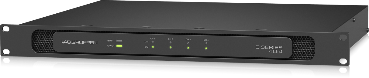 E40:4 4000W Amplifier with 4 Flexible Output-Channels