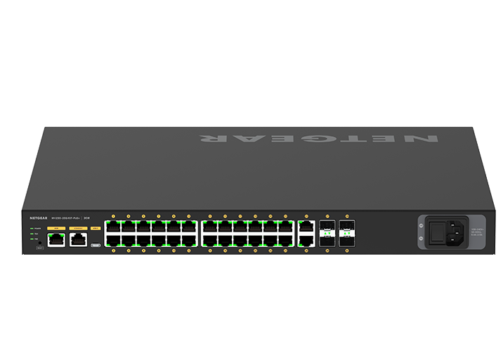 GSM4230PX-100NAS M4250-26G4XF-PoE+ AV Line Managed Switch