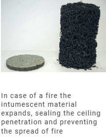 FF109-FRSC-XL XL Fire Rated Speaker Cover For Sonic Vortex Speakers/10pk-ETL Certified Frt Chgs Apply No Returns