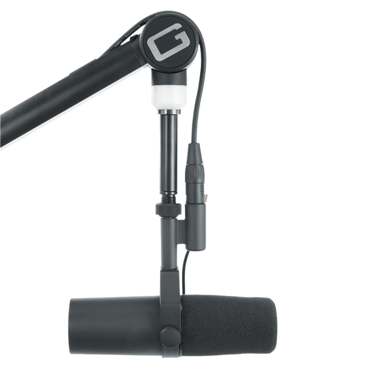 GFWMICBCBM4000 Professional Broadcast Boom Mic Stand W/ LED Light