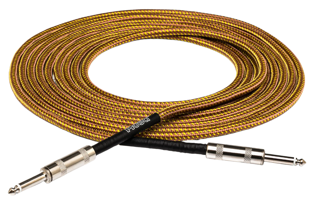 GTR518 Tweed Guitar Cable Straight to Same