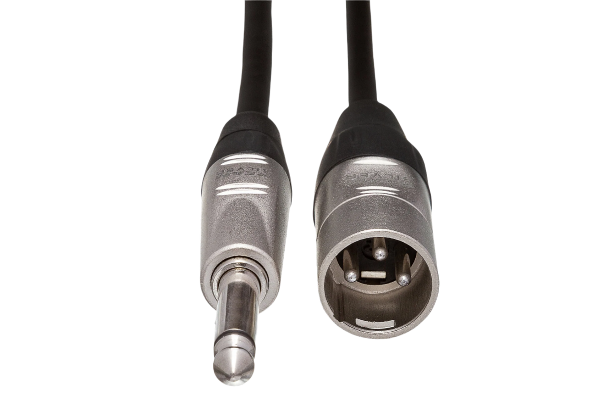 HPX003 Pro Unbalanced Interconnect REAN 1/4" TS to XLR3M