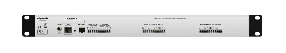 Jupiter 4 - 4 In, 4 Out DSP, App-based Software