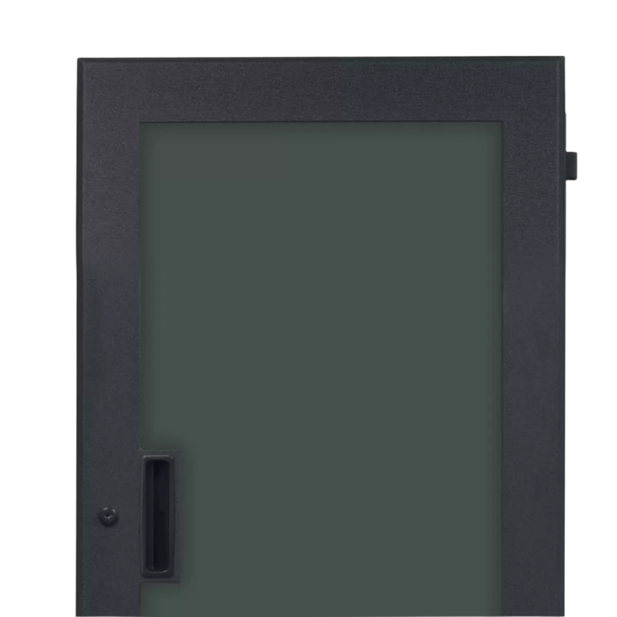 LFD-16P Door Plexiglass Front-16U, Locking