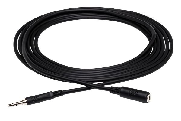 MHE125 Headphone Extension Cable 3.5 mm TRS to 3.5 mm TRS