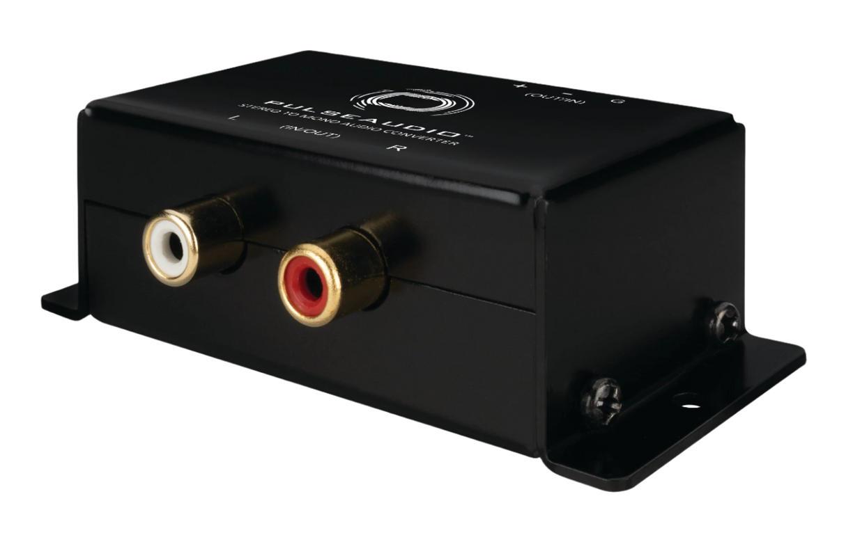 PA-SM21 Stereo to Mono Audio Converter 3-pin terminal connecter