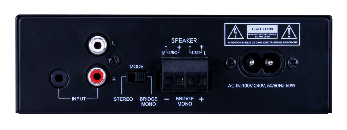 PA2X25 2 Channel 25w Class D Amplifier