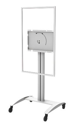 SR560-FLIP2 Rotational Cart for Samsung Flip WM55H/WM55R/WM65R Gloss White