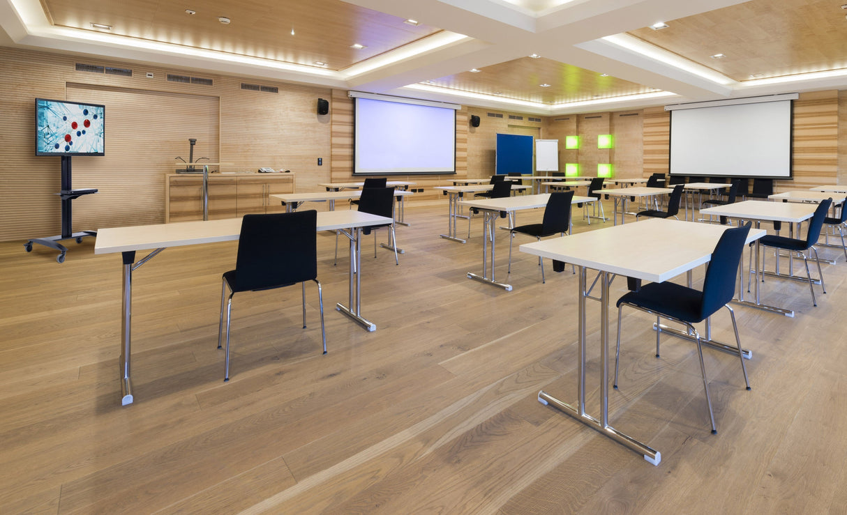 SR560M SmartMount® Universal Cart For 32" - 75" TV's w/Metal Shelf