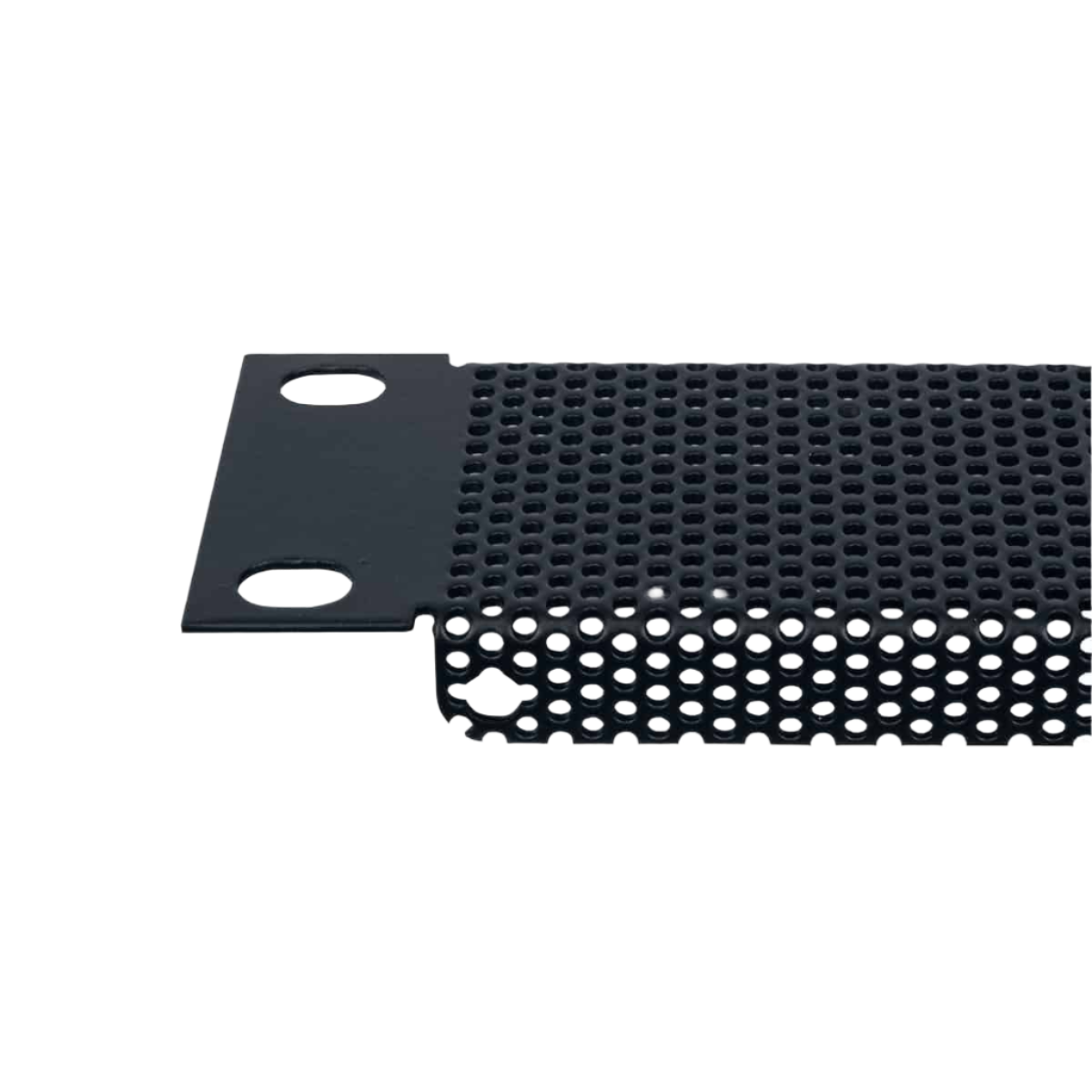SVP2 Rack Panel Vented 2U 18ga Flanged Perforated Steel