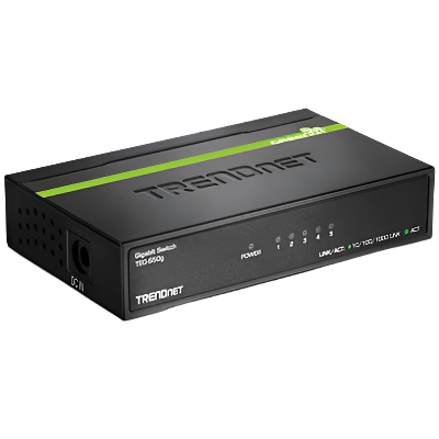 TEGS50g 5 Port Gigabit GREENnet Switch (Metal)