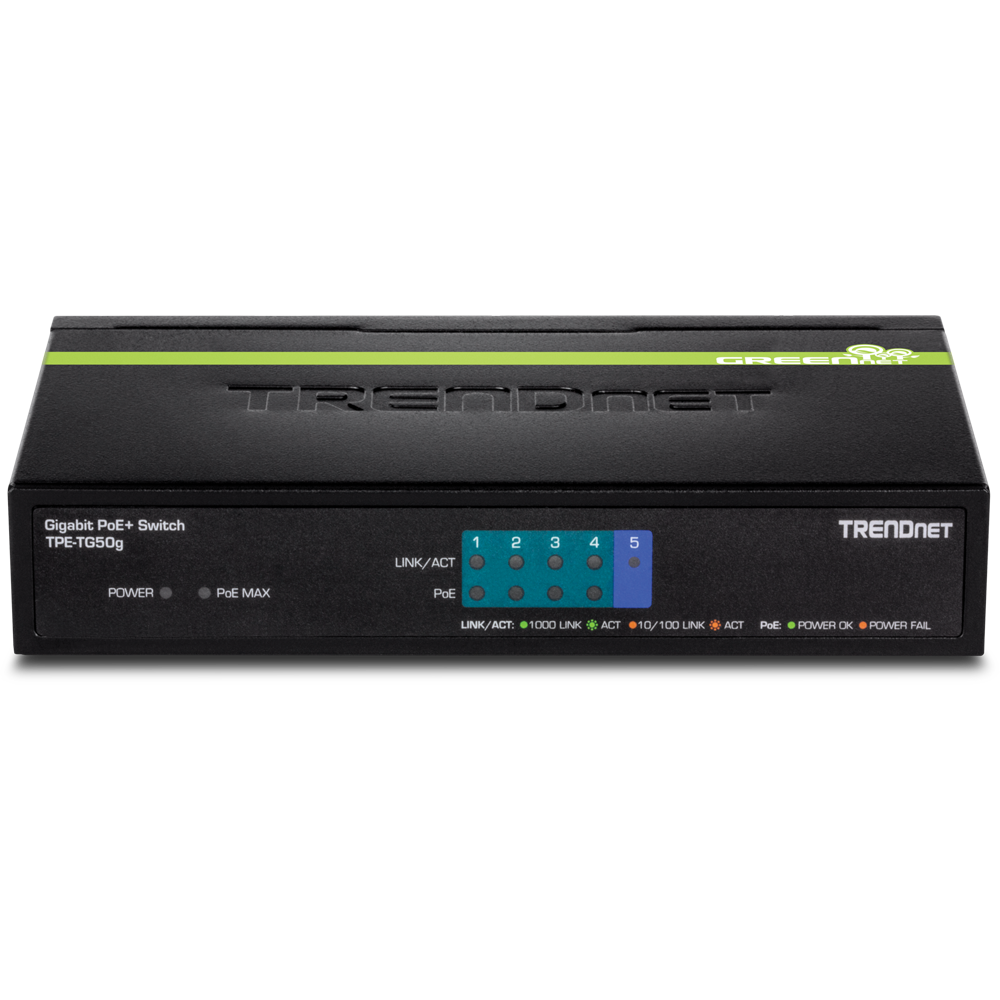 TPETG50g 5 Port Gigabit PoE+ Switch