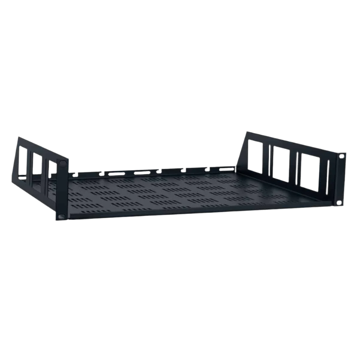 USV110 Rack Utility Shelf-Vented 1U 10" Deep