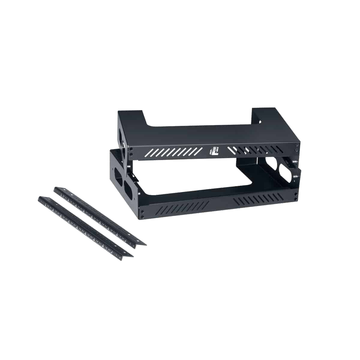 WXR812 Slim Rack-Wall Mount 8U 12" Deep Black