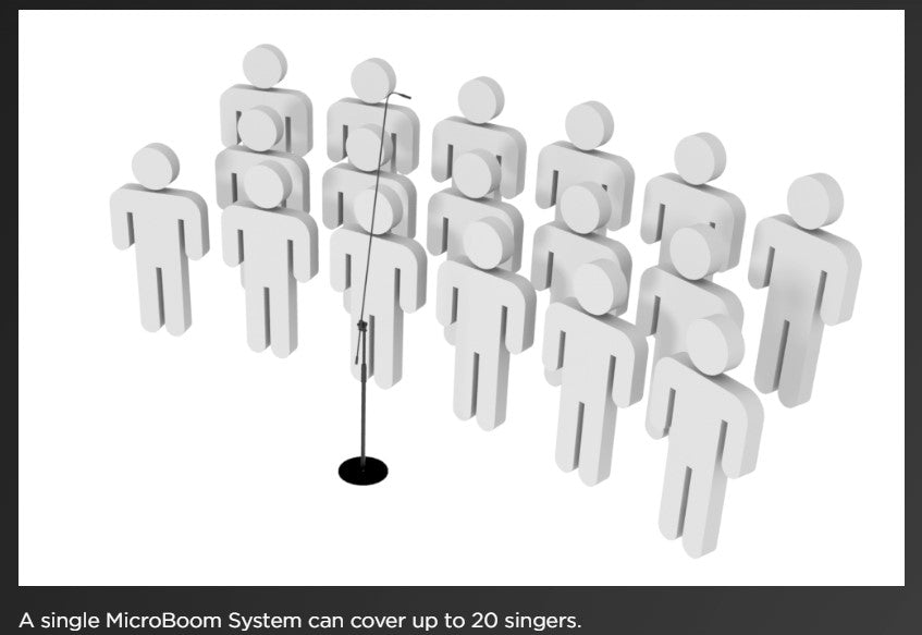 MICROBOOM24 24” Carbon Fiber Boom Arm with Clutch Assembly