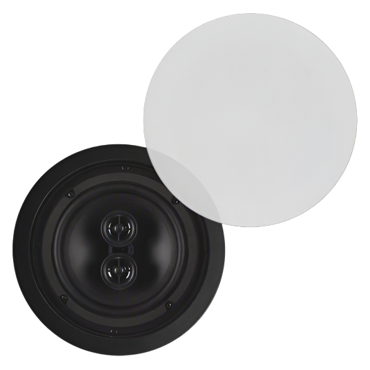 CS6R 6.5” Coax In-Ceiling w/ Micro-Flange Grille (Each)
