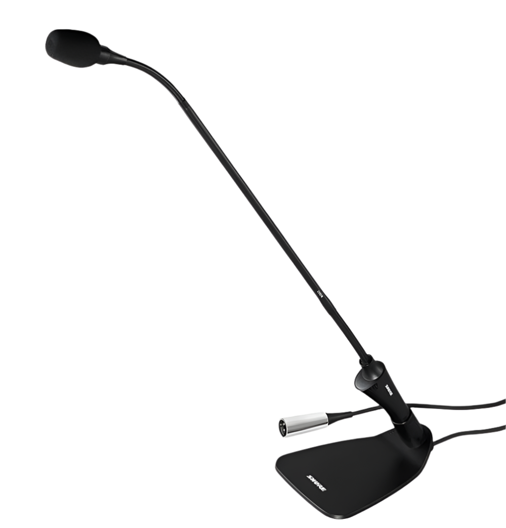 CVG18D-B/C Gooseneck Mic W/ Base, 18"