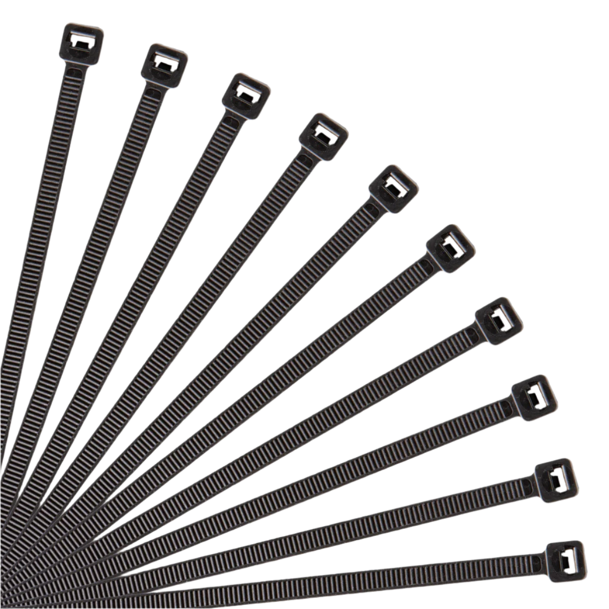 GRP-4180 Ultraviolet Cable Tie Black 4" 18lb 100PK