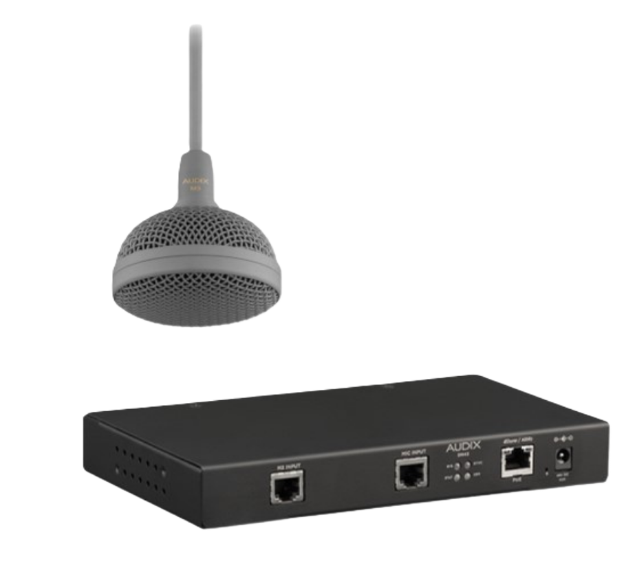 M3GDK Microphone Tri-Element Hanging Ceiling Kit Gray