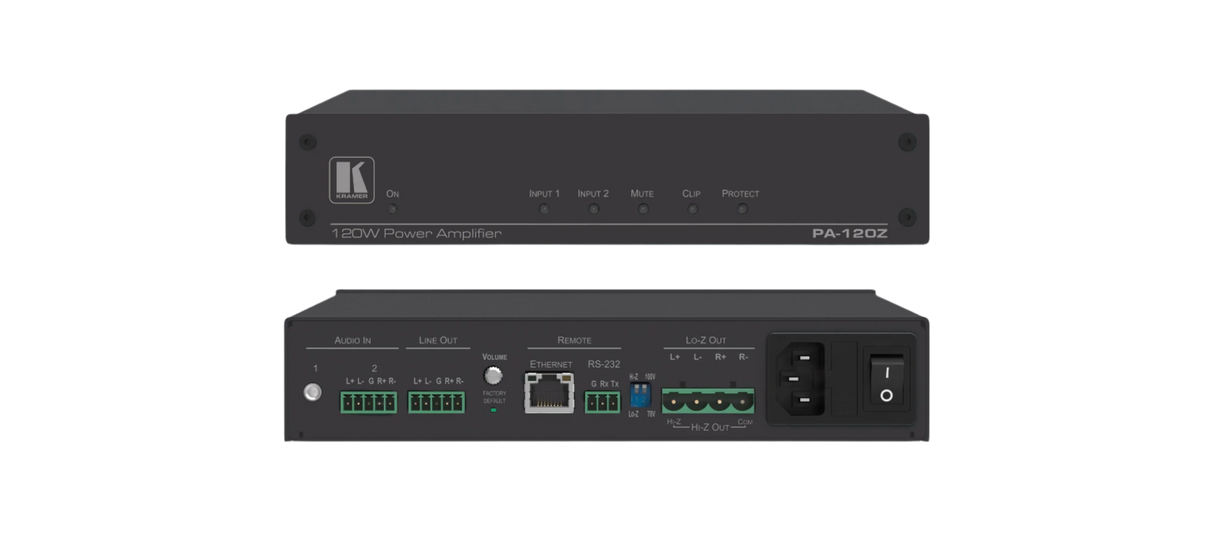 PA120Z 120W Power Amplifier