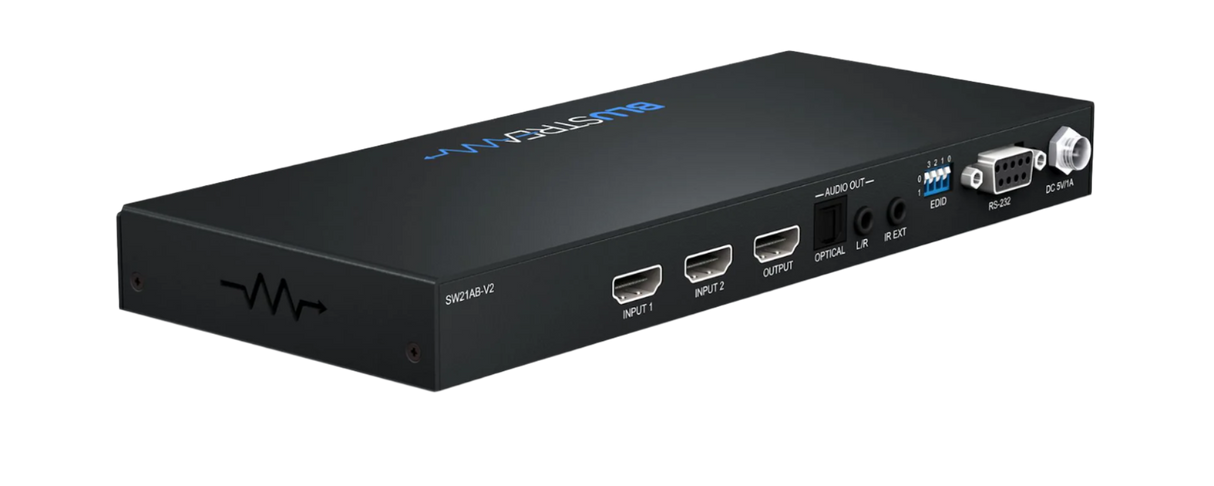 SW21AB-V2 2-Way 4K HDMI Switch